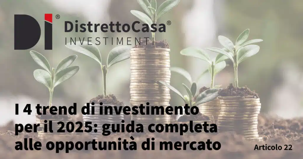 I 4 trend di investimento per il 2025: guida completa alle opportunità di mercato